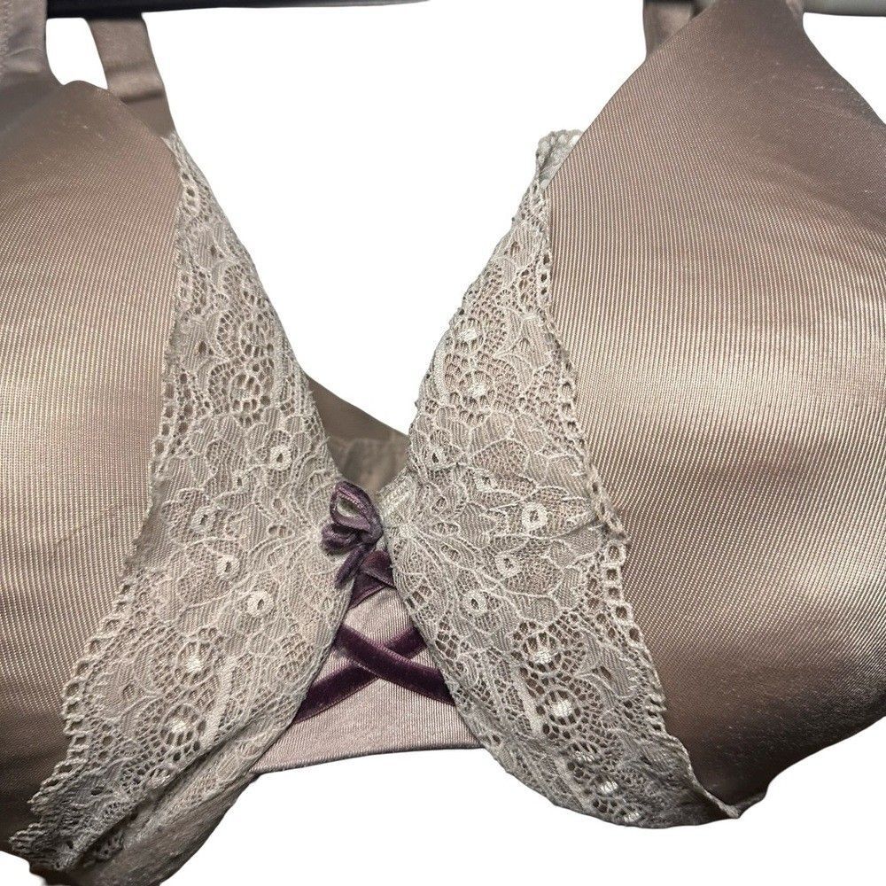 Lane Bryant Cacique Full Coverage Bra 38F Taupe